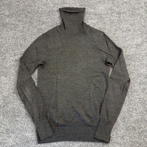 J. Crew Sweaters - J Crew Mercantile Women's 2XS Gray Merino Wool Blend Turtleneck